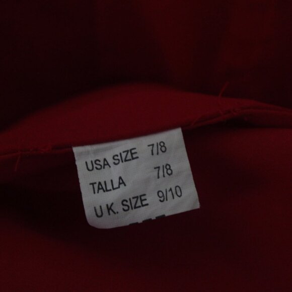 Mori Lee Madeline Gardner Red Corset Back Rhinestoned Ballgown Prom Dress - Picture 7 of 7